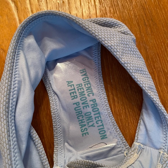 NWT Seafolly Light Blue Bikini Top and Bottom, Sz 6, Stardust Bluebell color - Picture 10 of 13